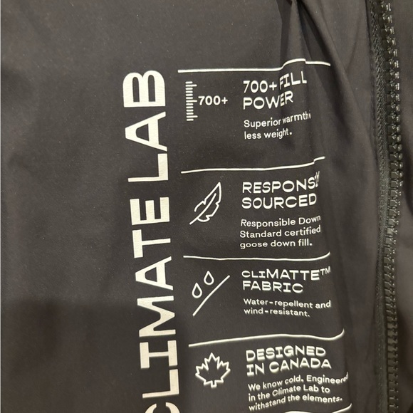 Aritzia super puff short black - Picture 6 of 6